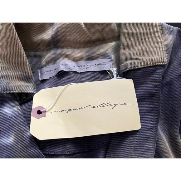 RAQUEL ALLEGRA TIE DYE ALEK BELTED DRESS S - Picture 8 of 9